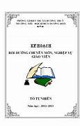 Kế Hoạch Bồi Dưỡng Chuyên Môn Nghiệp Vụ Cho Giáo Viên Mầm Non