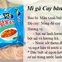 Một Gói Mì Cay Hàn Quốc Bao Nhiêu Calo